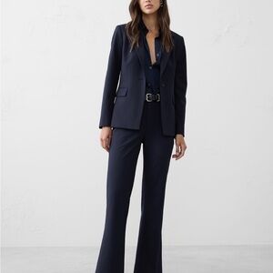 Banana Republic High Rise 365 Navy Pants